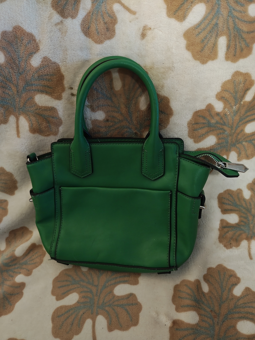 Reed Green Mini Top-Handle Bag